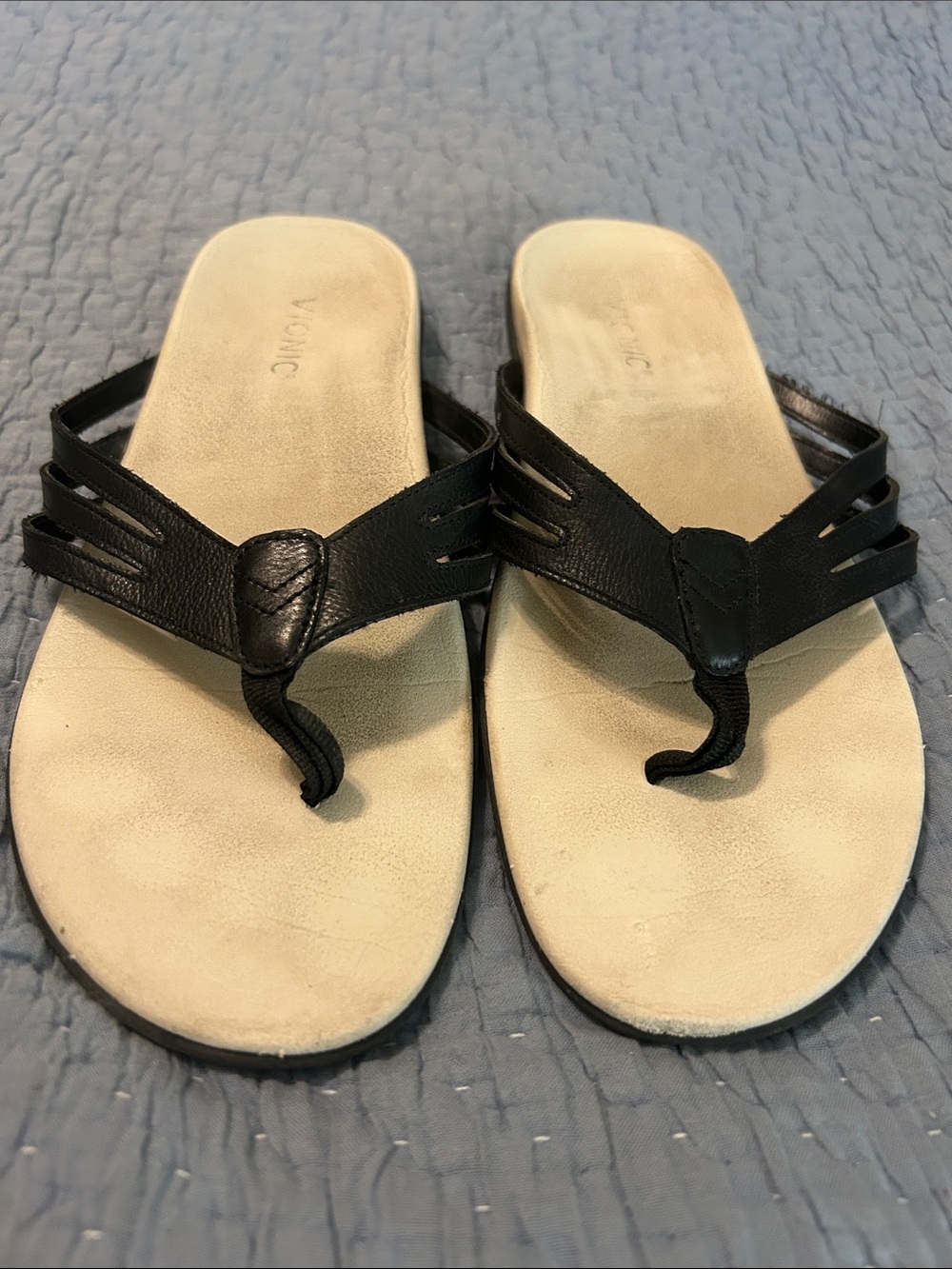Vionic Alta Black Leather 8M